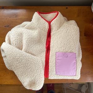 🆕 NWT Lego Sherpa Jacket 🩷